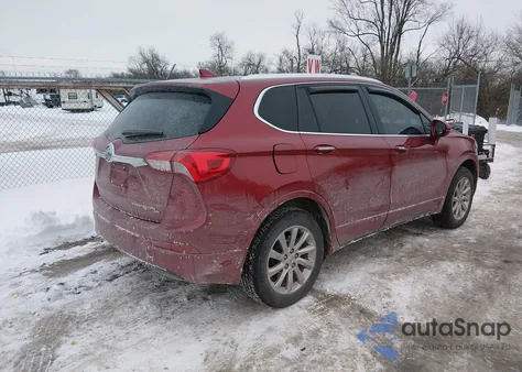 2019 Buick Envision Awd Essence from USA, damaged, VIN LRBFX2SA1KD144075